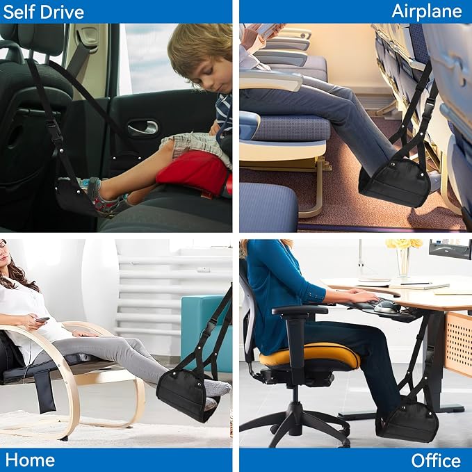 Foot Hammock for Plane Travel - Image 7