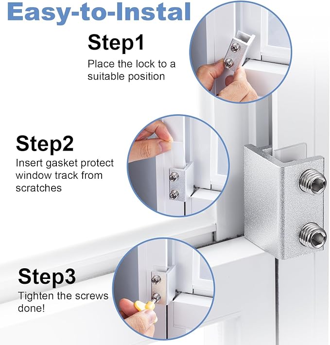 6 Sets Sliding Window Locks - Image 4