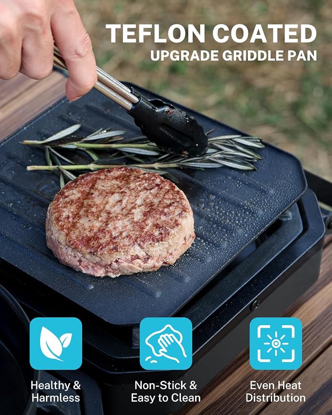 Gonex 2 Burner Propane Camping Stove - Image 6
