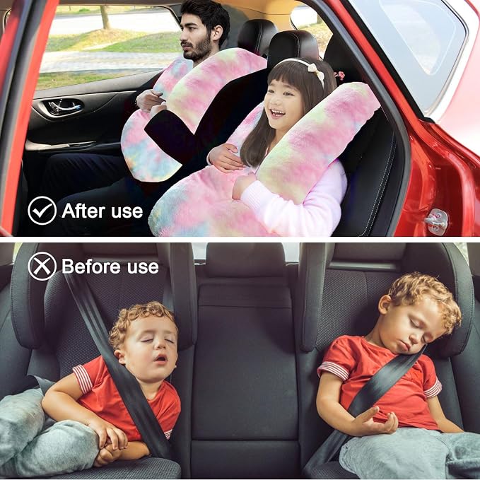 Travel Pillow, Travel Pillow for Kids, Sleeper Hold Pillow Travel, Removable - Image 2