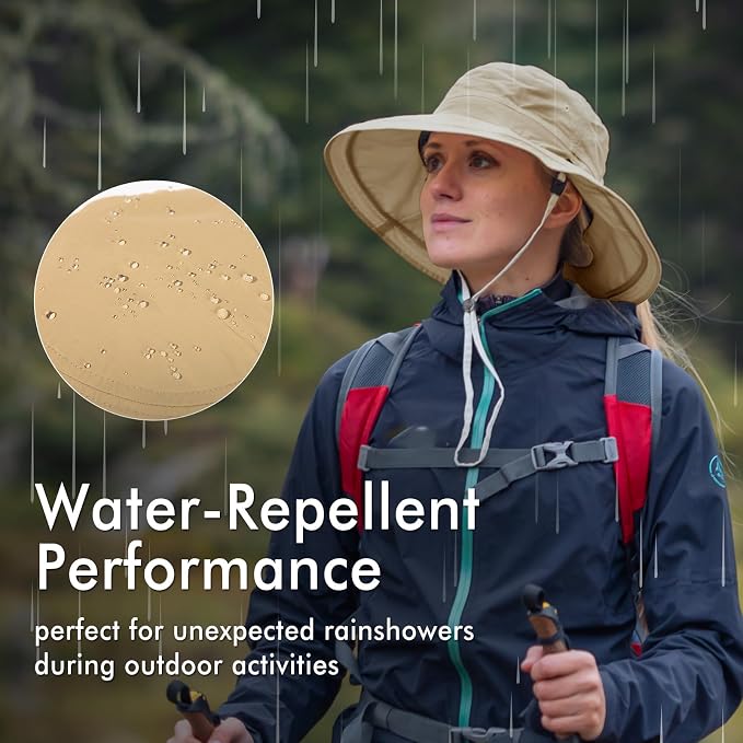 UV 50 Sun Hat for Women Wide Brim - Image 5