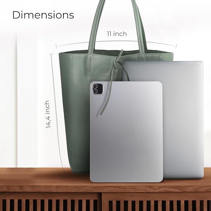 Italian Calf Leather Tote for Women - Image 2