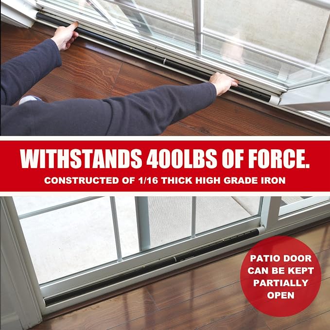 SECURITYMAN 2-in-1 Door Security Bar & Sliding Door Security Bar - Image 5