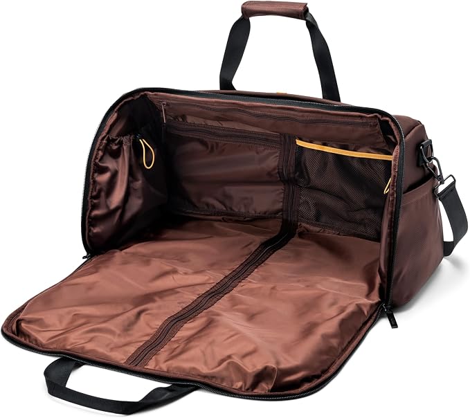 Halfday Convertible 2-in-1 Premium Garment Duffel Weekender Bag 45L | - Image 3