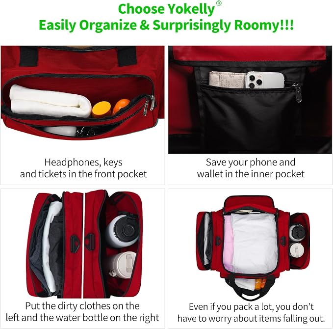 Sports Duffel Bag 20 inch for Travel Gym - Image 4