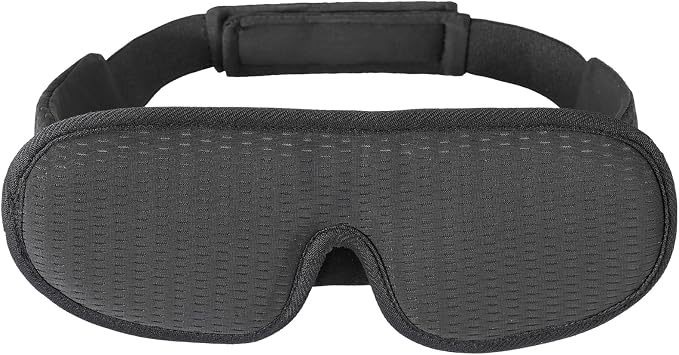 Sleep Mask for Men and Women 3D Contoured Eye Mask Patented Adjustable Light - Image 7