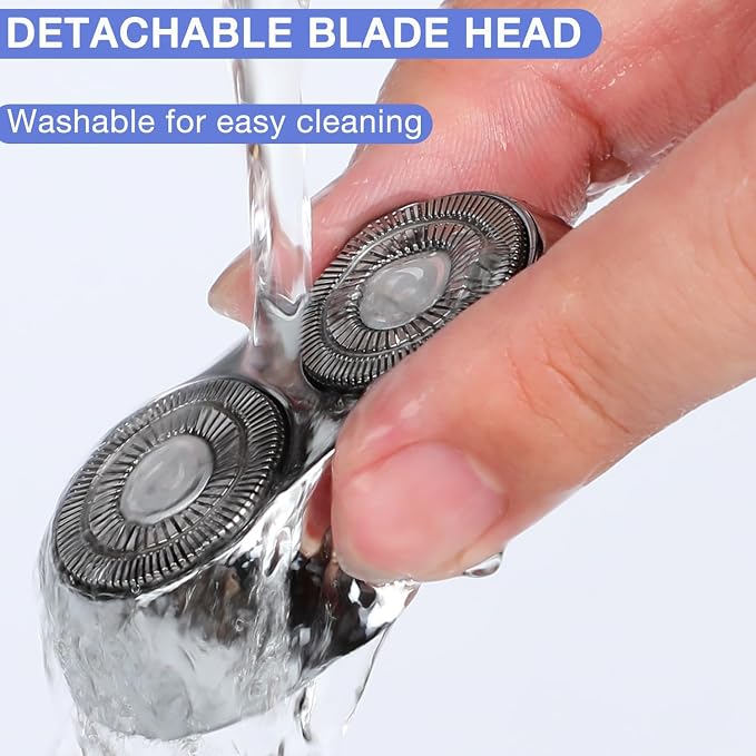 2025 New Model Mini Dual-Head Electric Shaver, Electric Mini Portable Razor - Image 3
