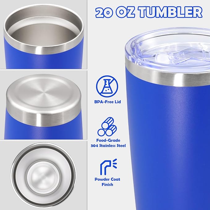 20oz Tumbler Stainless Steel Tumbler Cup - Image 3