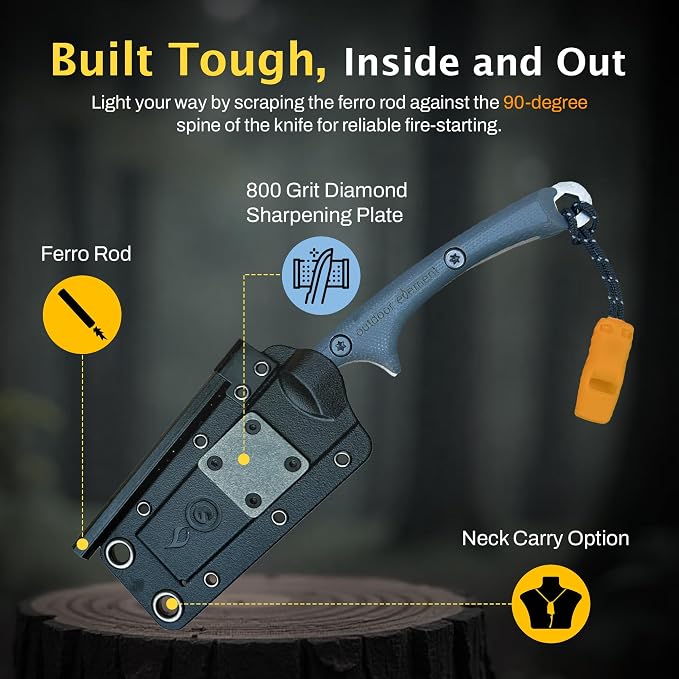 OUTDOOR ELEMENT Flicker Feather Knife - Image 6
