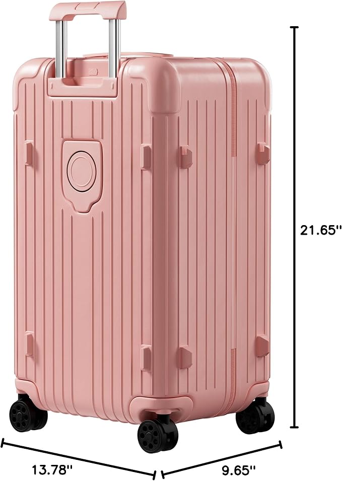 Krute Carry on Luggage 20 Inch USB Suitcases - Image 10