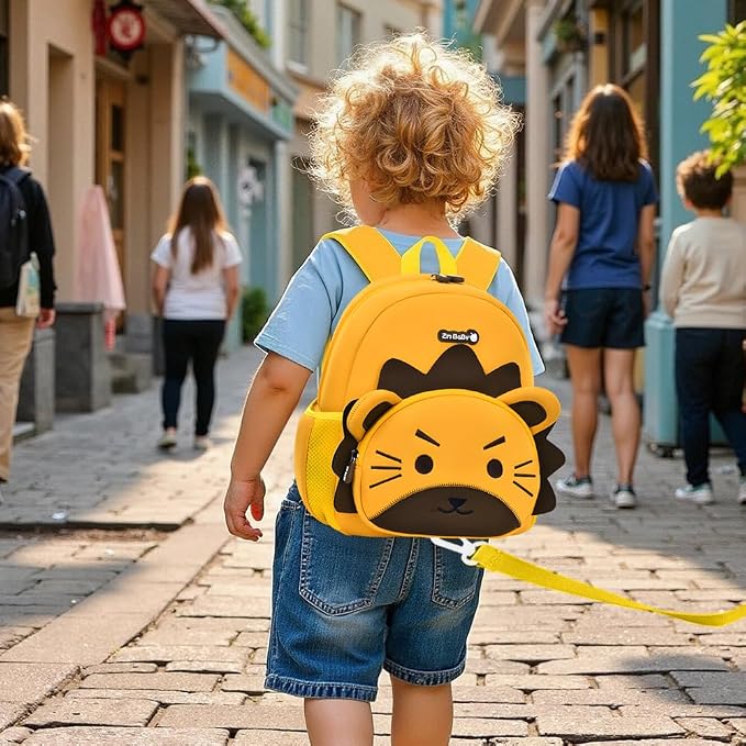 Padgene Toddler Backpacks Kids Preschool Backpack Waterproof Neoprene Animal - Image 8