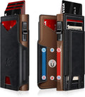 Wallet for Men Wallet with Slim Pop Up Card Holder 9-13 Cards, Bifold by SEMORID