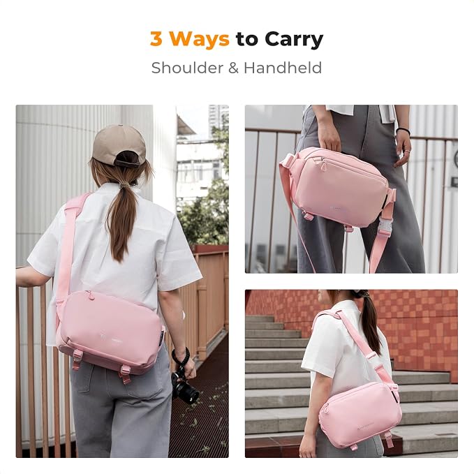 K&F Concept 2 in 1 Sling Bag Everyday Shoulder Bag & Multifunction Photography - Image 6