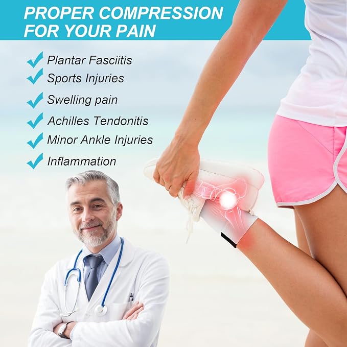 PAPLUS Ankle Compression Socks for Women 6 Pairs, Running Athletic Socks - Image 7