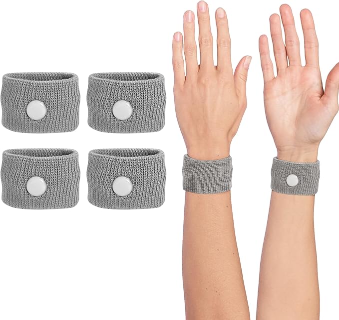Motion Sickness Wristband, Anti-Nausea Acupressure Wrist Band by COMFYTHERA