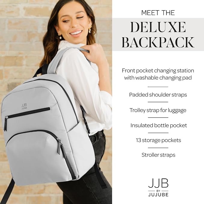 JJB by JuJuBe - New Deluxe Diaper Bag Backpack - Image 2