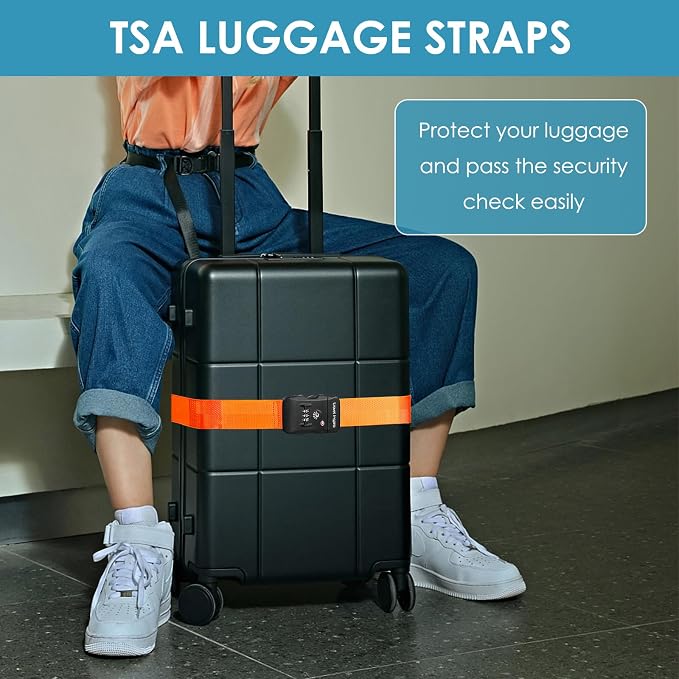 Travel Inspira Luggage Straps for Suitcases - Image 7