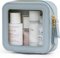 Popvibe Clear Makeup Bag Travel Cosmetic Case Transparent Toiletry Bag by POPVIBE