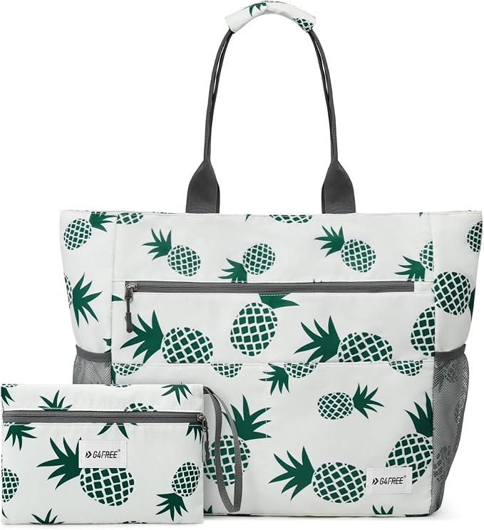 G4Free Beach Bag, Waterproof Sandproof Beach Tote Bag, Large Capacity Foldable - Image 8