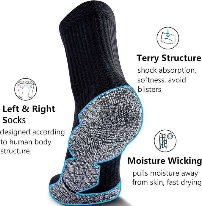 CWVLC Cushioned Compression Sport Quarter Socks - Image 4