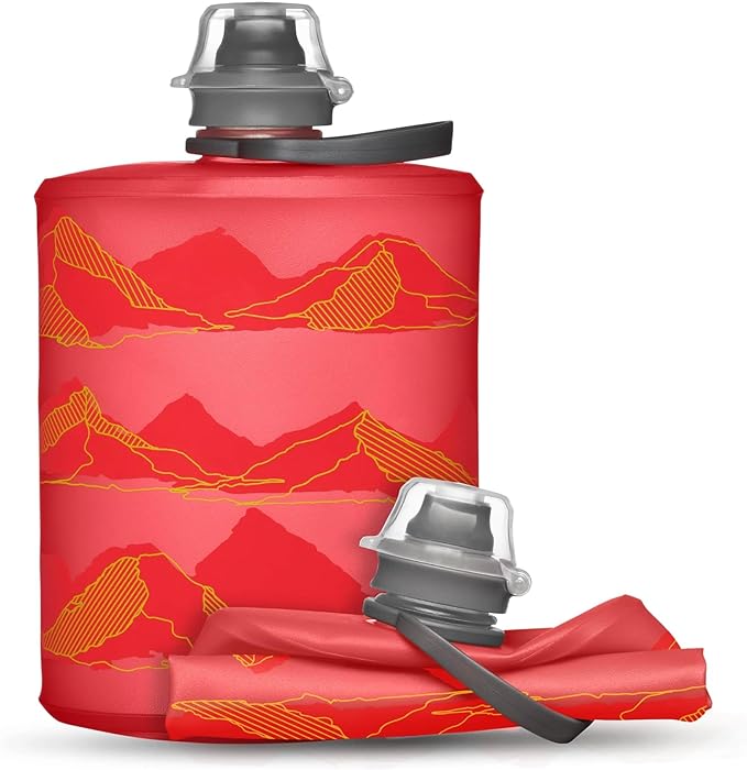 HydraPak Stow - Collapsible Backpacking Water Bottle - BPA Free, Ultra Light by Hydrapak