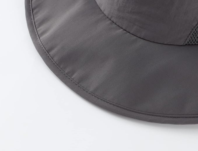 Home Prefer UPF50+ Mens Sun Hat Wide Brim Fishing Hat - Image 9