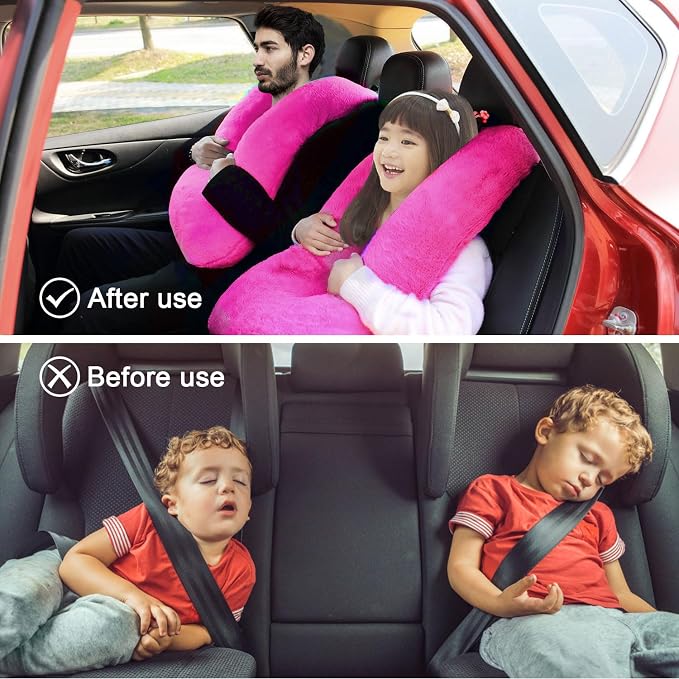 Travel Pillow, Travel Pillow for Kids, Sleeper Hold Pillow Travel, Removable - Image 2