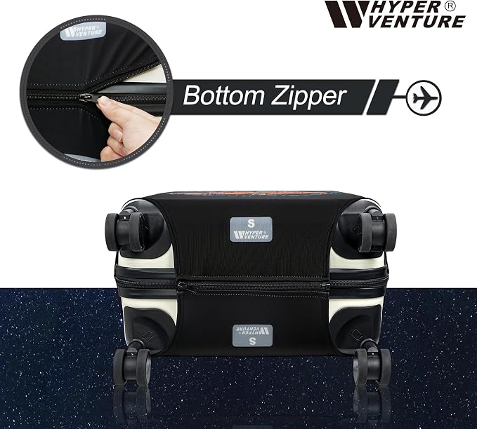 HYPER VENTURE Washable Luggage Cover - Image 4