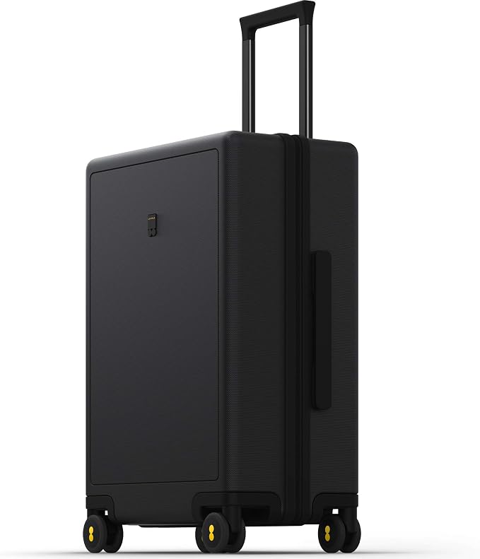 LEVEL8 Large Suitcase with Wheels, Checked Luggage, Lightweight Luminous by LEVEL8