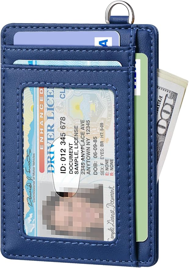 FurArt Slim Minimalist Wallet, Front Pocket Wallets, RFID Blocking, Credit Card - Image 2