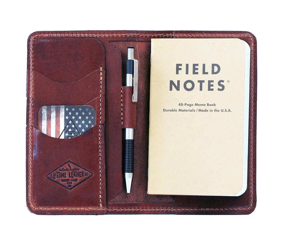 Personalized Leather Field Notes Wallet, Field Notes Cover, Passport Wallet - Image 5