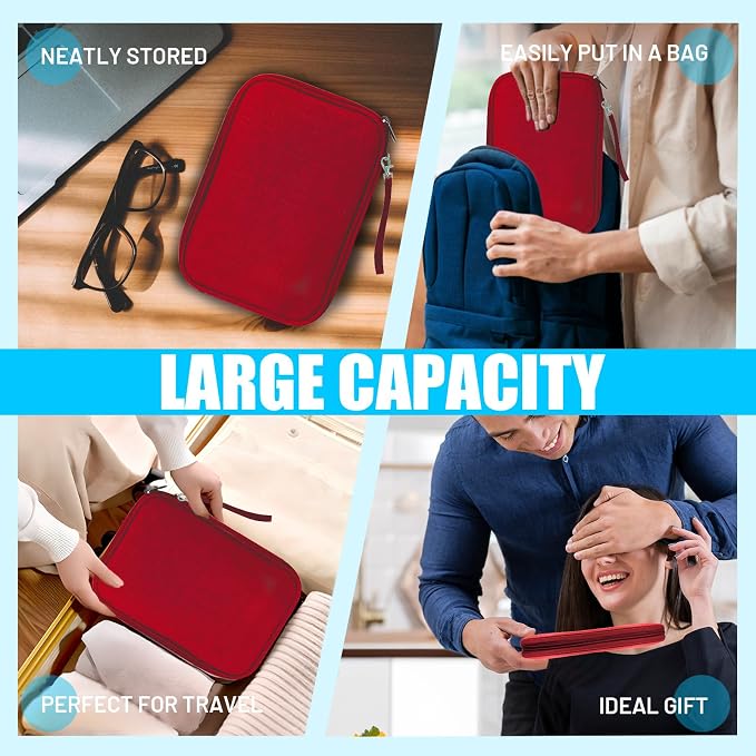 Travel Cable Organizer Bag, Electronics Organizer Tech Pouch - Image 7
