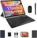 Android 15 Tablet, 12GB+128GB +1TB Expand, Face Unlock, 8000mAh Big Battery+18W by COLORROOMKidsTablets