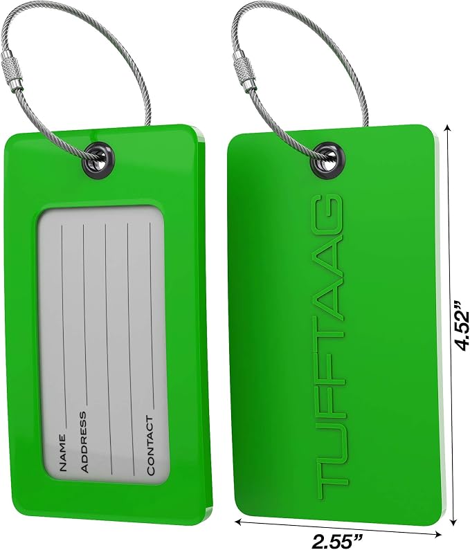 Luggage Tags Business Card Holder by TUFFTAAG - Image 4