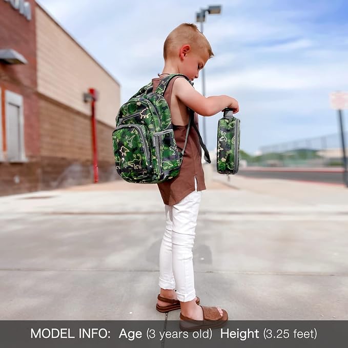 mibasies Toddler Backpack for Boys 2-4: Cute Kids Backpacks Boys - Image 2