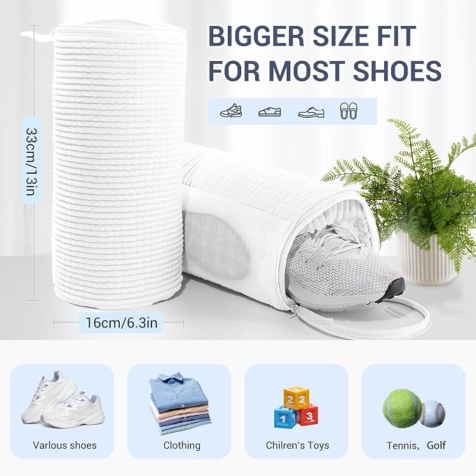 Shoe Washing Machine Bag with 2 Pockets - Image 6
