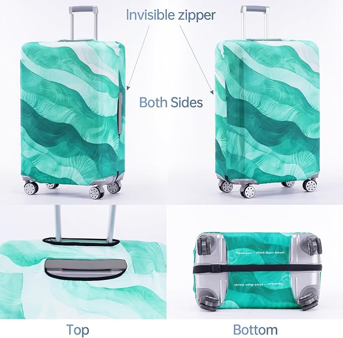 Travelkin Luggage Covers For Suitcase Tsa Approved, Suitcase Cover Protector - Image 2