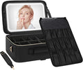 Chomeiu Makeup Bag with LED Mirror, Large Train Case by Chomeiu