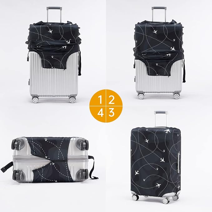 Travelkin Luggage Cover for Suitcase Tsa Approved, Suitcase Cover Protector Fit - Image 7