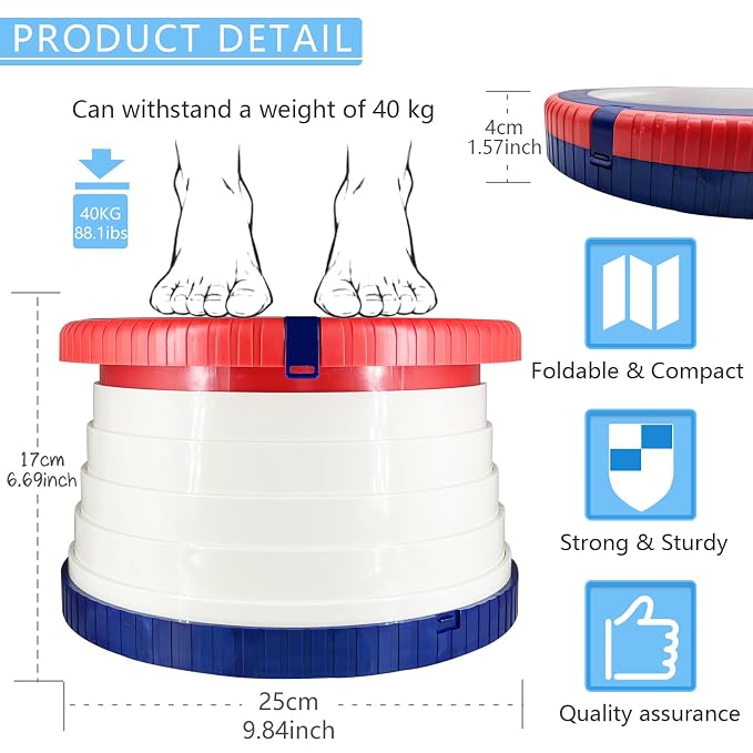 Travel Potty for Toddler, Portable and Foldable Toilet Training Apply to Seat - Image 6