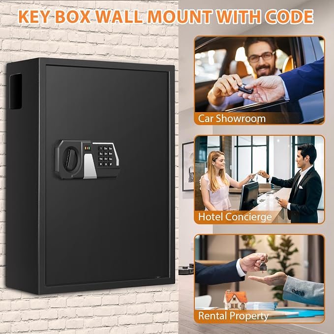 200 Keys Fireproof Key Safe - Image 8