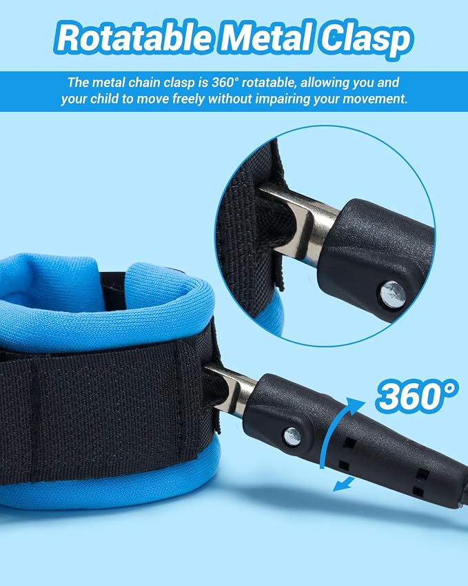 Dr.meter Toddler Leash, 2 Pack Safety Anti Lost Wrist Link - Image 5