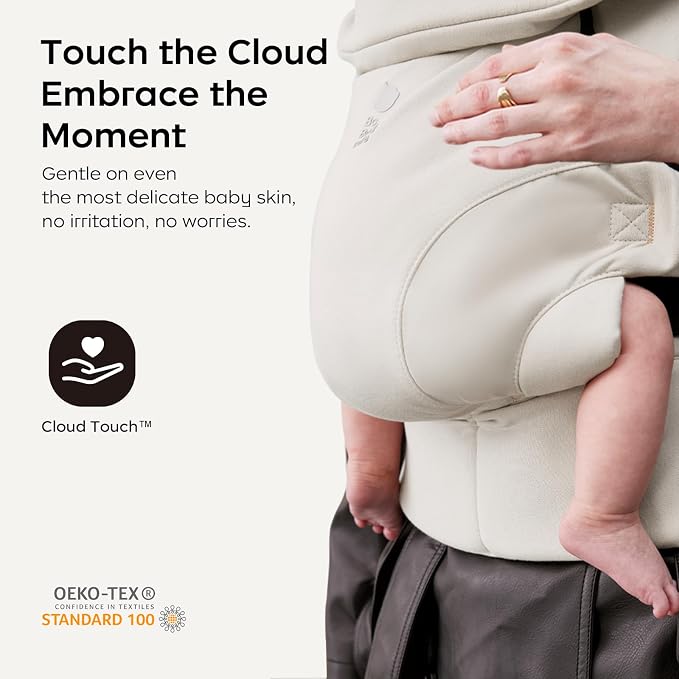 Bc Babycare CocoonGo Baby Carrier – CloudTouch Soft & Ergonomic Baby Carrier - Image 2