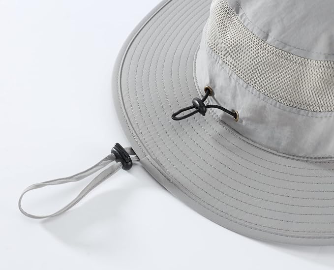 Home Prefer UPF 50+ Men's Sun Hat Wide Brim Bucket Hat UV Protection Hat - Image 6