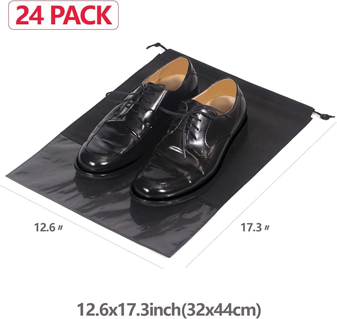 24PCS Travel Shoe Bags Non-Woven - Image 2