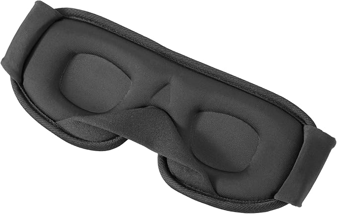 Sleep Mask for Men and Women 3D Contoured Eye Mask Patented Adjustable Light - Image 9