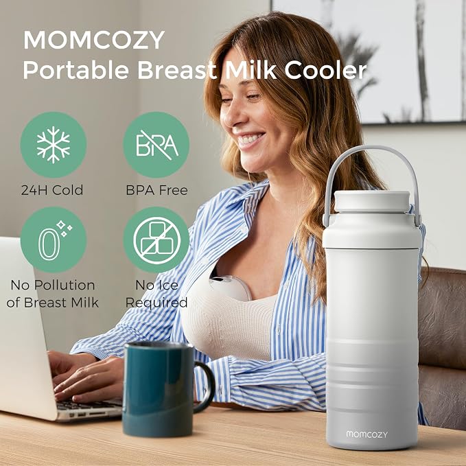 Momcozy 22oz Portable Breast Milk Cooler - Image 2