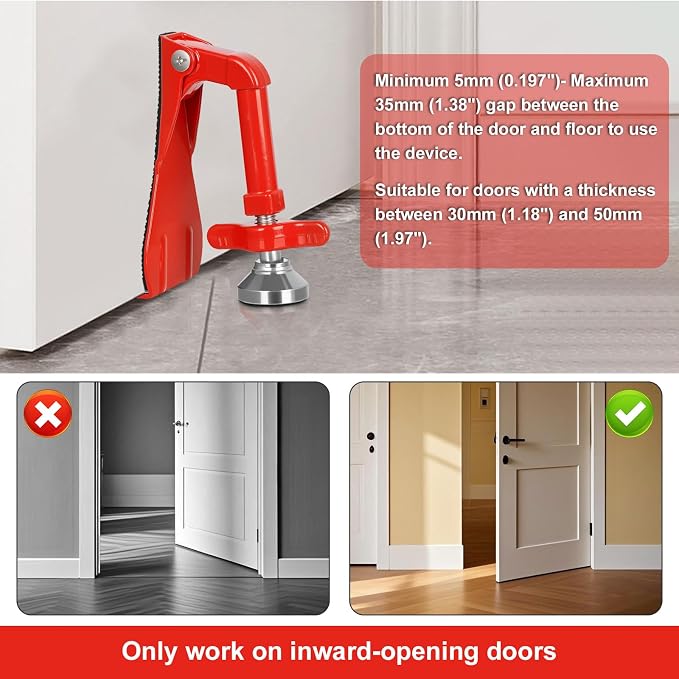 Portable Door Stopper Door Lock - Image 7