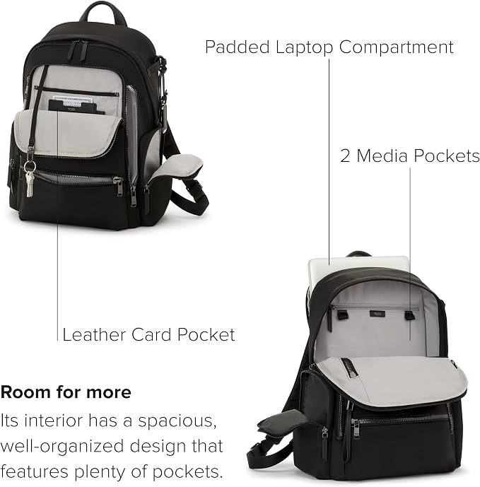 TUMI - Voyageur Celina Backpack - Women's Work and Travel Bag - 16.0" X 10.6" X - Image 3