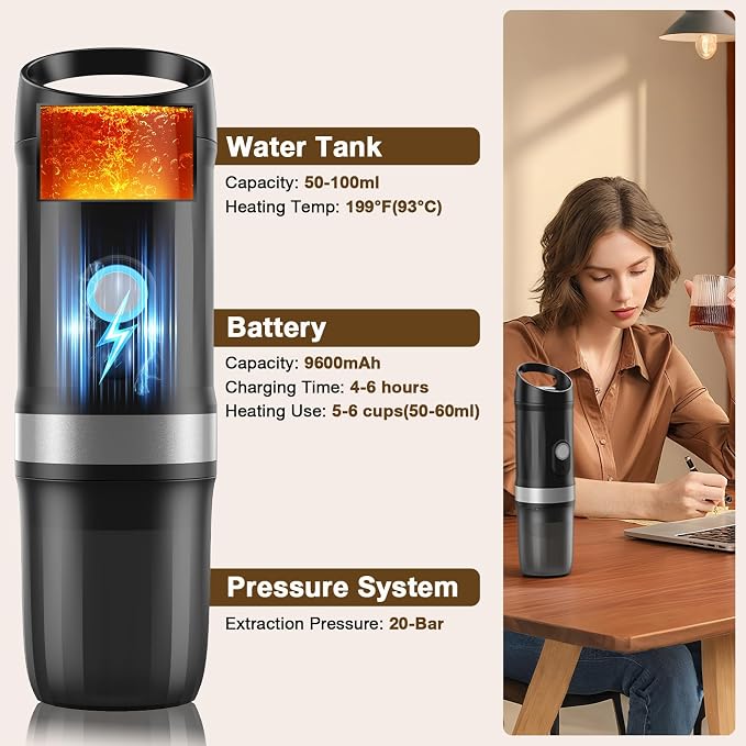 3-in-1 Portable Coffee Maker Fits - Image 4